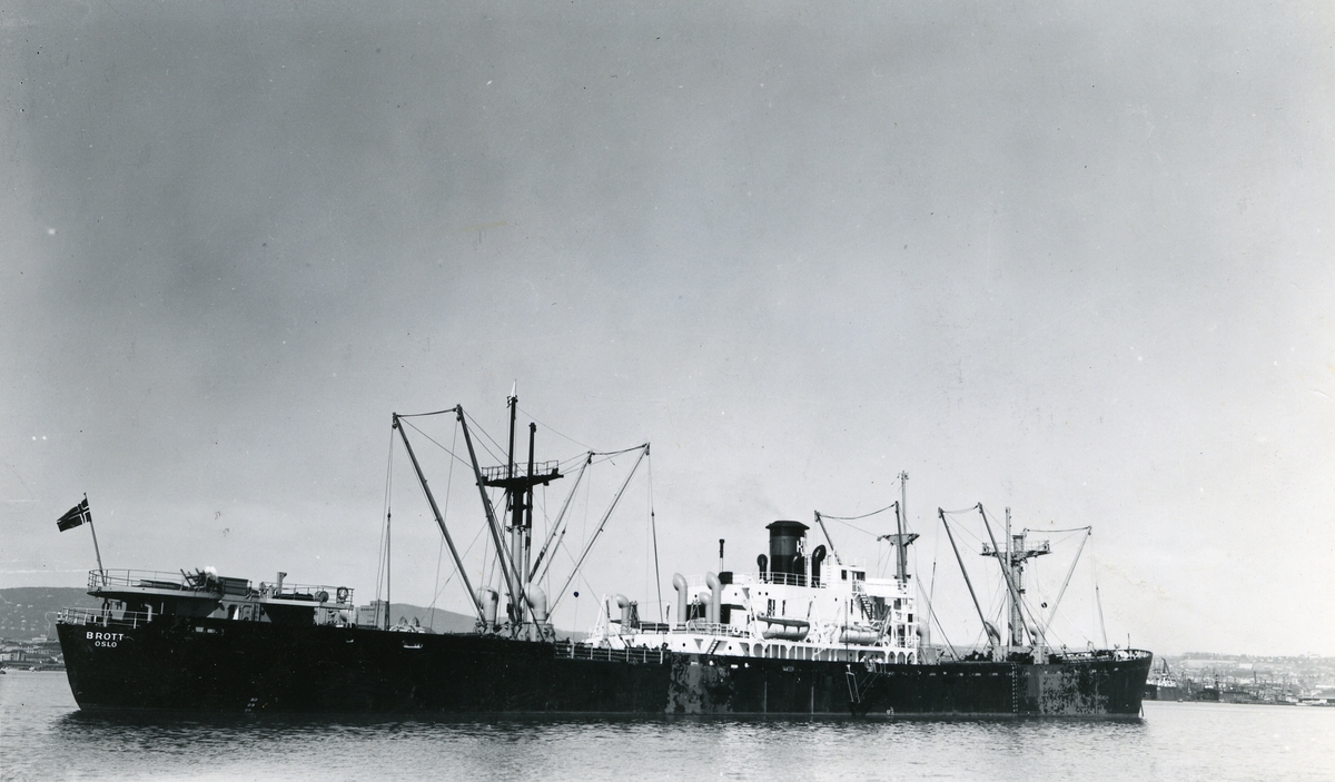 D/S Brott (Ex. A. Frank Lever)(b.1943, Southeastern Shipbuilding Corp, Savannah, Georgia)