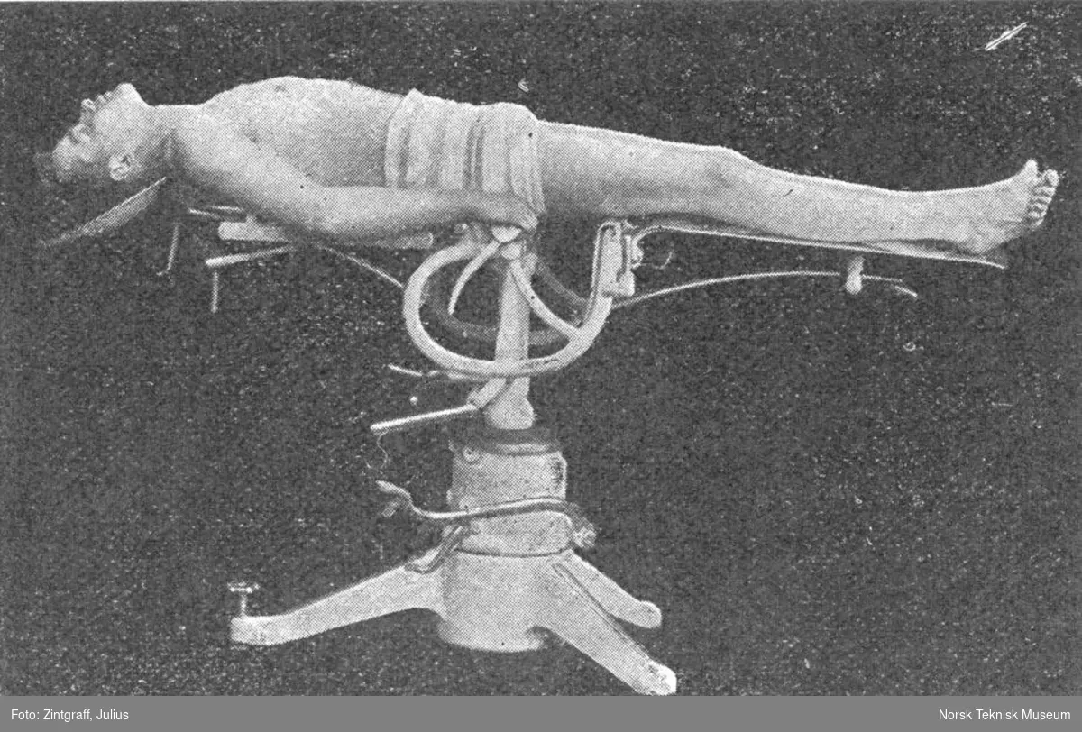 Operasjonsbenk "Adsella" fra Zintgraffs katalog, omkring 1910