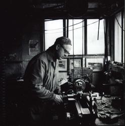 Arne Halvorsen 1956-1959 verkstedet Hasleveien 42