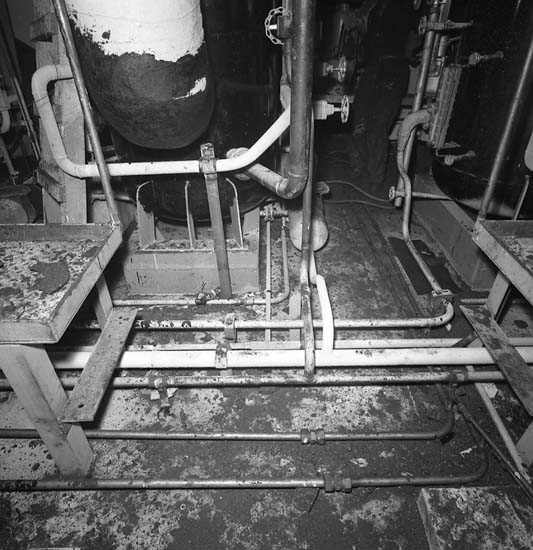 Bilder från utrymmen på fartyg 116-119, troligen från 116 S/S Vorkuta PT 57.