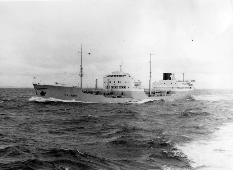 Fartyg 139 M/T Faunus.