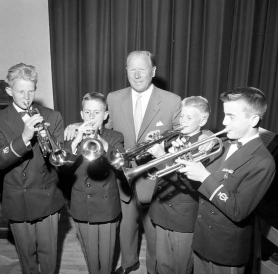 Skolavslutning med musik den 10 juni 1959