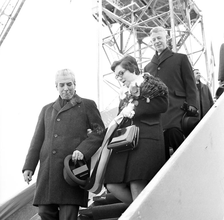 Dop och sjösättning av Victoria de Giron 23/1 1969