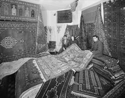 teppeforretning Persias Perle, interiør, orientalske tepper,