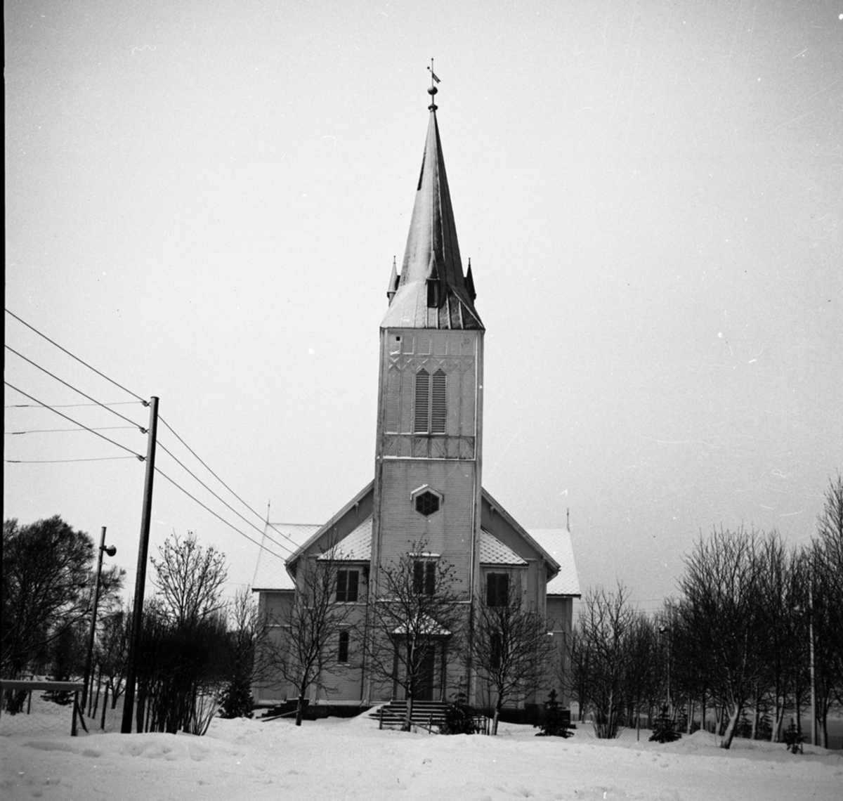 Sortland kirke 1962