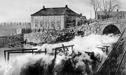 Konventionsgaarden i Moss, fotografert før 1923. Jonasgården