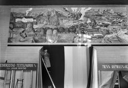 Østfoldutstillingen i Sarpbsborg 1930.
Veggmaleri med Halde