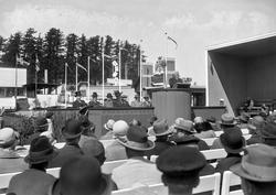 utstilling, Østfoldutstillingen, ,publikum,tale,Østfoldutst