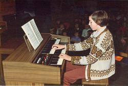 Festival i Speilet kino, høsten 1972. Yamaha musikkskole i F