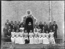 Konfirmanter i Skjeberg 1944.