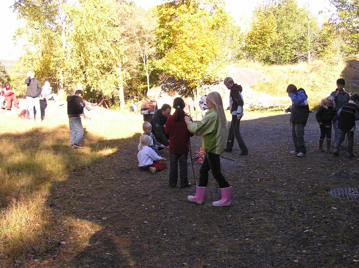 Aktivitetsdag, høstferie 2007, Berg-Kragerø Museum