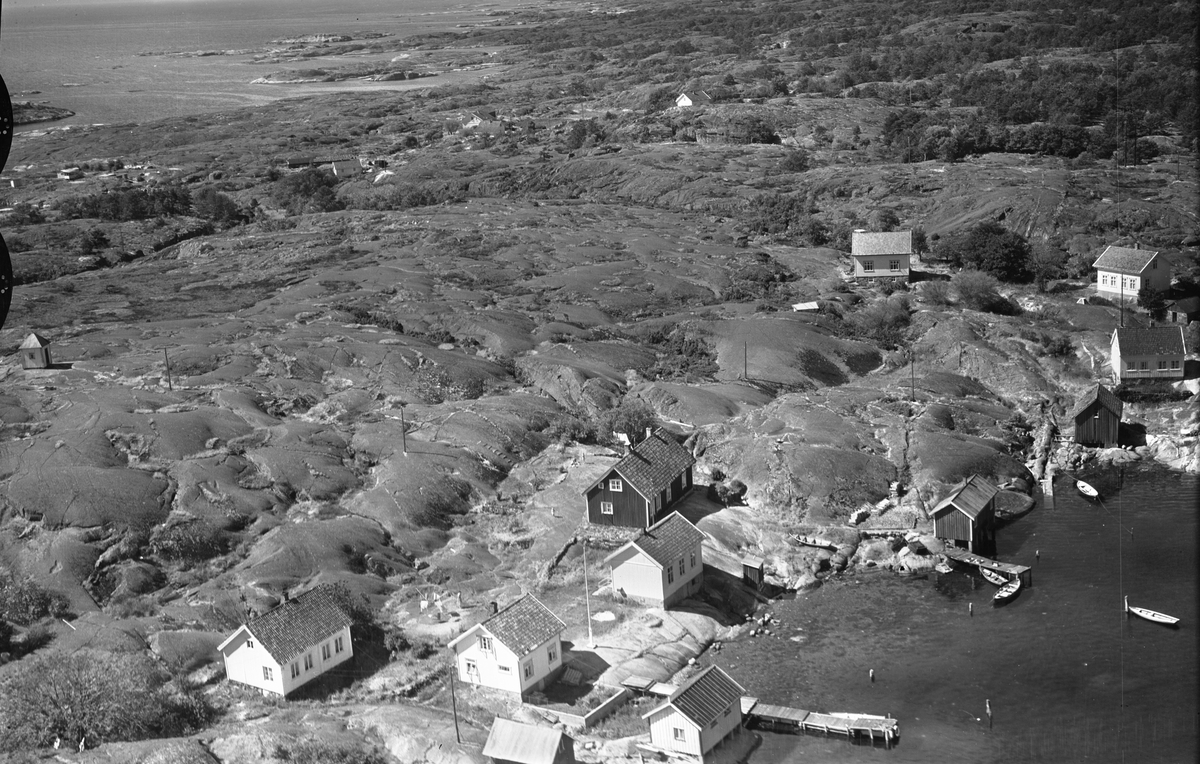 Flyfoto fra portør 1/7-59. Kragerø