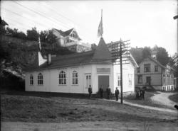 Losje Henrik Wergeland i Kongens gate. (Kongens gatexHolberg
