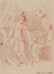 Judith og Holofernes [Tegning]
