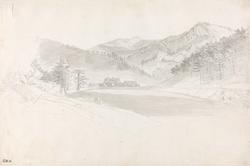 Hammerverk ved Höllental [Tegning]