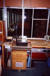 interiør, postkontor, 2000 Lillestrøm, elektronisk vekt, skr