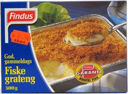 Eske for frossen fiskegrateng