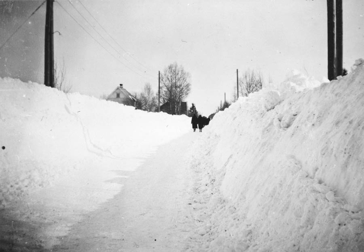 Snøvinteren 1938.