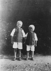 Søndagspyntet. Sverre og Hans Kristian Krogh på Mellom-Kroer