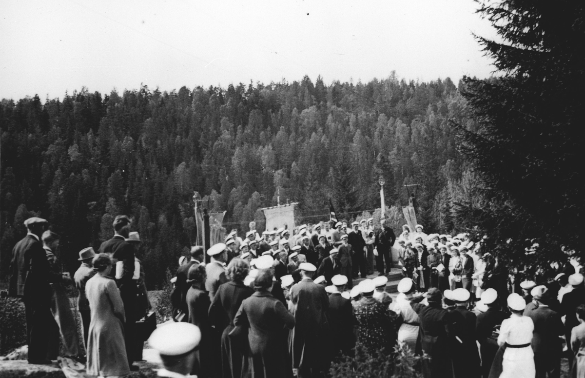 Sangerstevne på Tonehaugen 29. mai 1939.