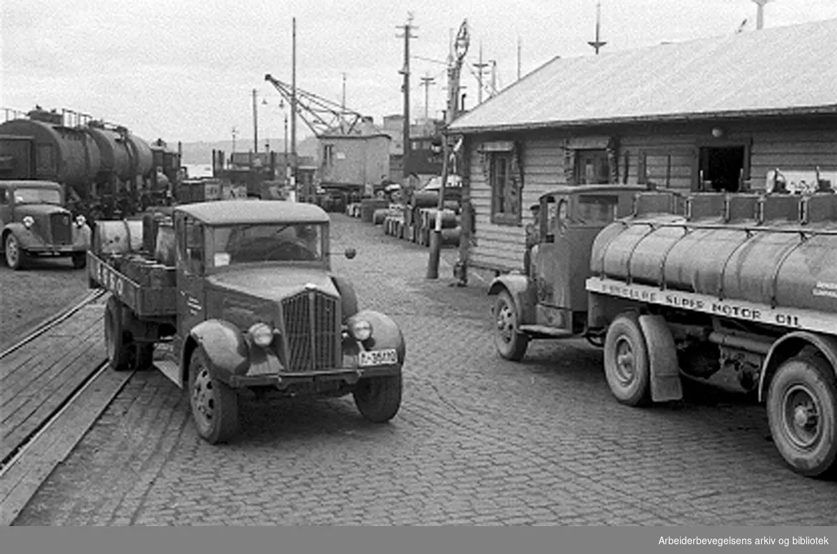 Nylands mekaniske verksted, Tomtebrygga,.1946.