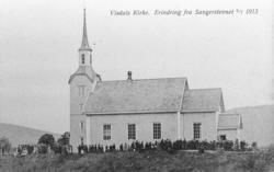 Visdal kirke., Erindinger fra Sangerstevnet 6/7-1913