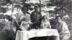 Fra hytta ved Øverlandsvatnet.Fra hytta ved Øverlandsvatnet.