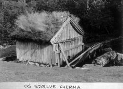 Kvern bygd av Torstein Oppigard omkring 1905..Murerarbeidet 