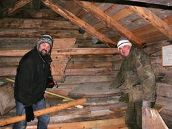 Prestegårdkverna på Nesset prestegård. .Bilde tatt i forbind