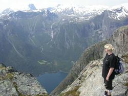 Mardalen med ytste Mardøla.