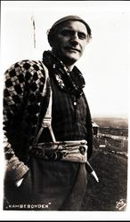 Portrett av "Kambebonden", Thorbjørn Magelsen.