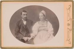 Dobbeltportrett, russisk ektepar i Vardø