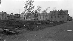 Byparken i Bodø, slik den så ut i 1912.  Vi ser Biskop Krogh