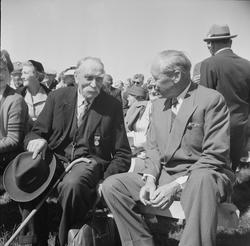 Stevne på Nyplassen 1957 (Grutsæter hytteplass).