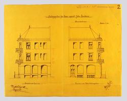 Bebyggelse for herr agent Johs. Paulsen. Brunholmen [Utkast]