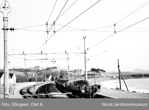 Jærbanens elektrifisering : fra Klepp stasjon med godsrampen