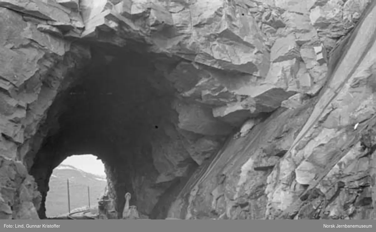 Nordlandsbaneanlegget : nordre portal Svahella tunnel